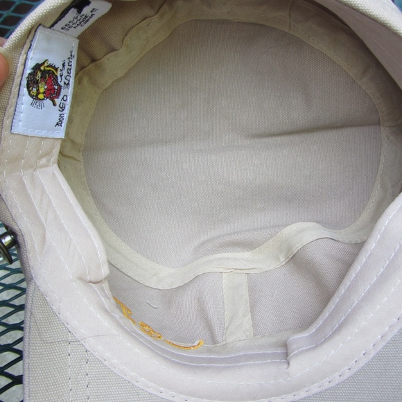 ED HARDY CHRISTIAN AUDIGIER TAN CONDUCTORS HAT NWT - Picture 8 of 8